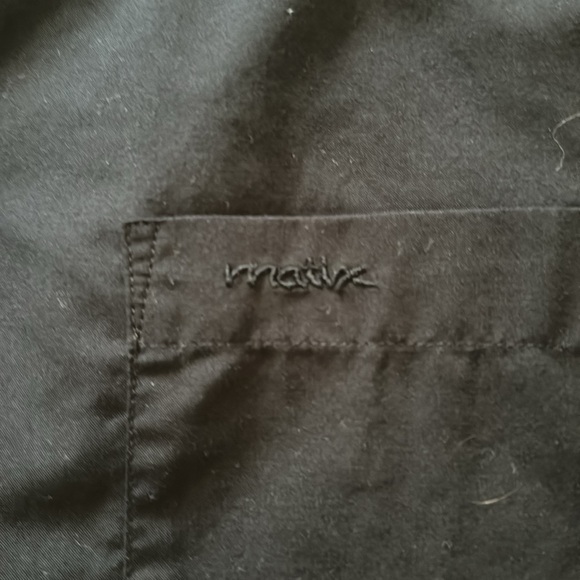 Matix Rick McCrank Signature All Black Button Up Mens Size XL - Picture 3 of 4